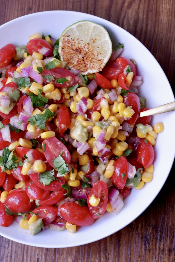 corn and tomato salad