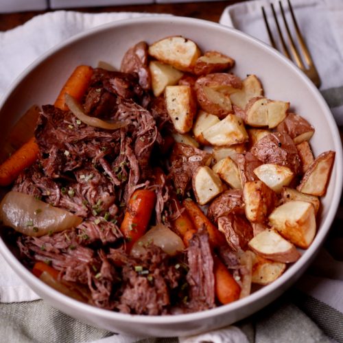 balsamic dijon pot roast