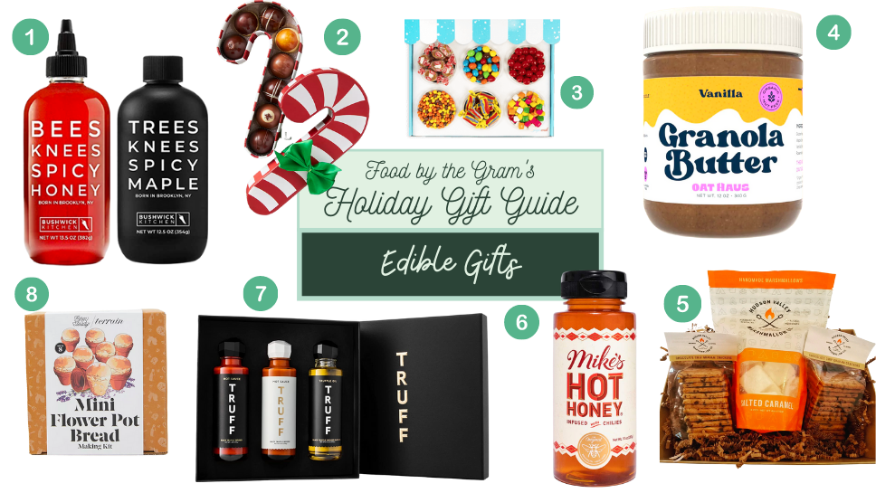 2022 Holiday Gift Guide Edible Gifts