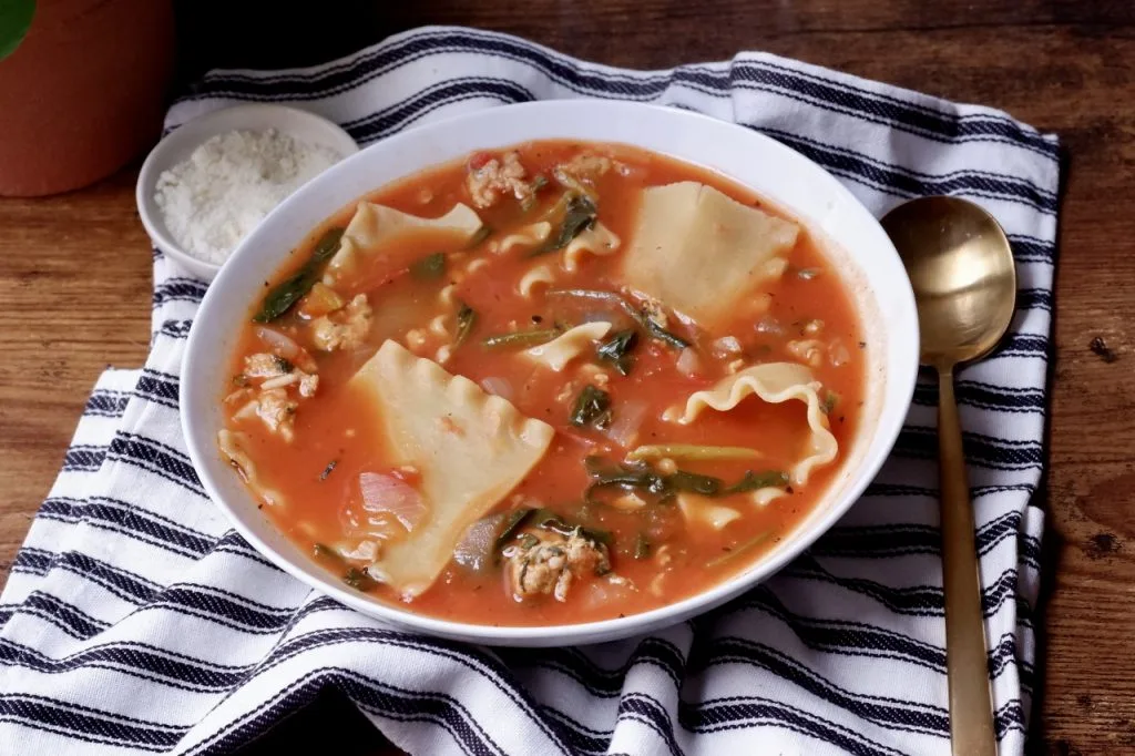 Lasagna Soup