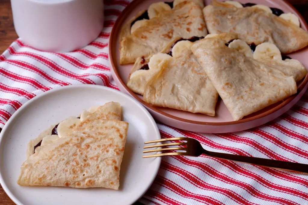 Healthy Banana Crepes