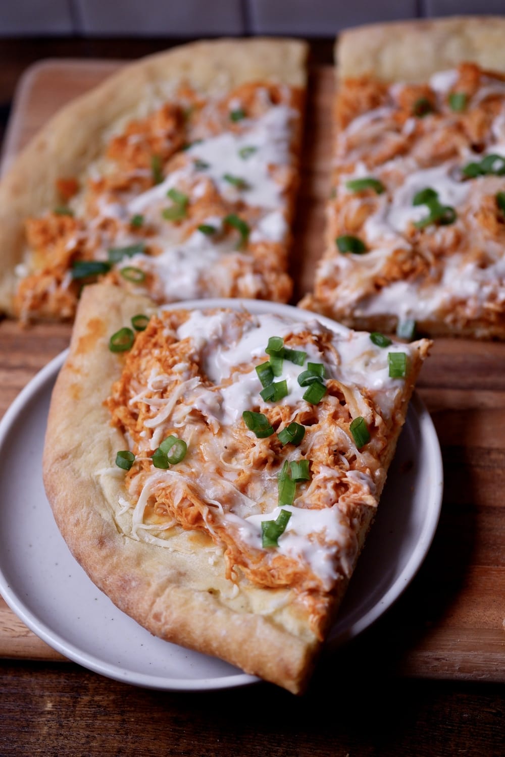 Healthy Buffalo Chicken Pizza Food By The Gram
