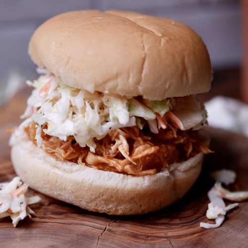 Slow Cooker Hawaiian Chicken Sandwiches