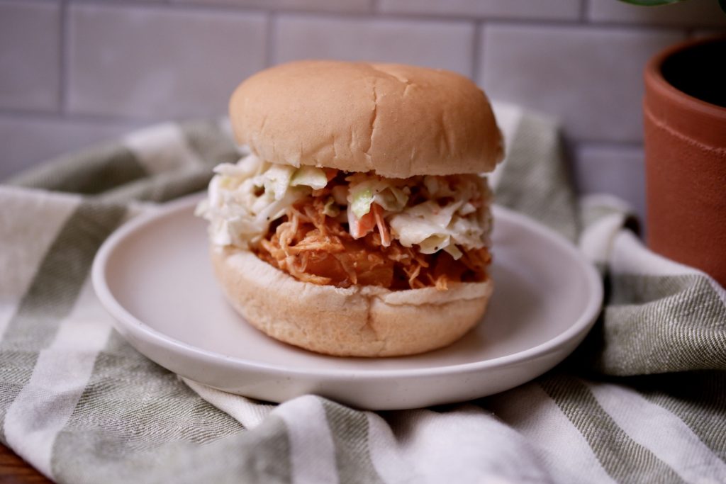 Slow Cooker Hawaiian Chicken Sandwiches