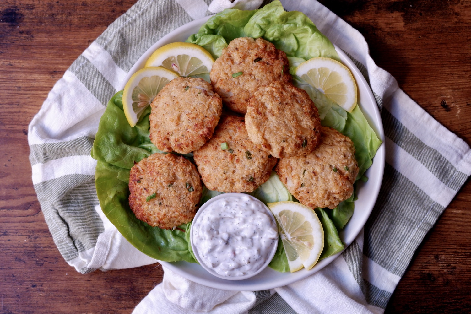 Air Fryer Crab Cakes - Food By The Gram