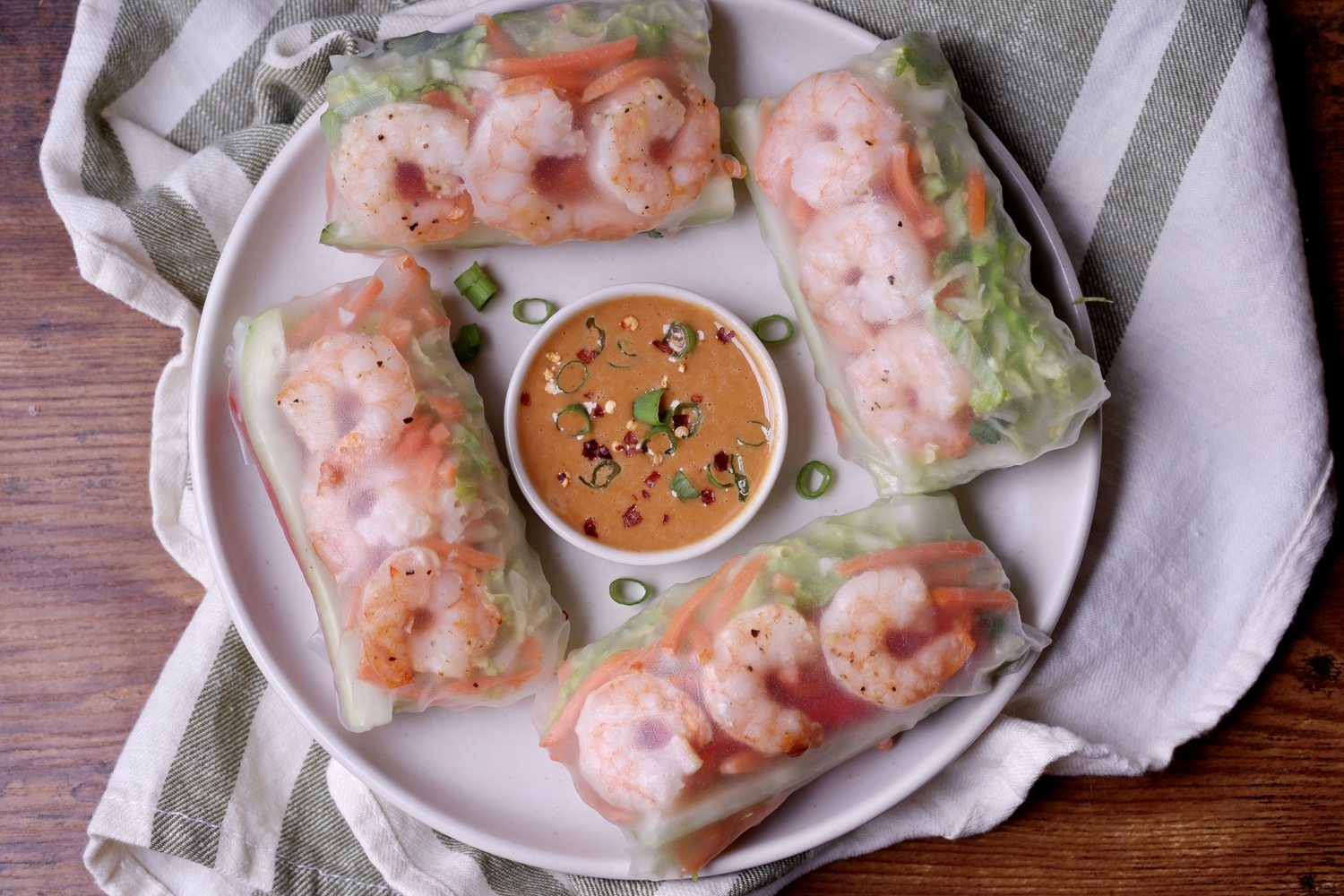 Shrimp Rice Paper Rolls