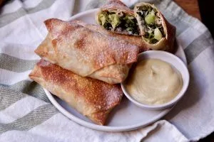corned beef egg rolls