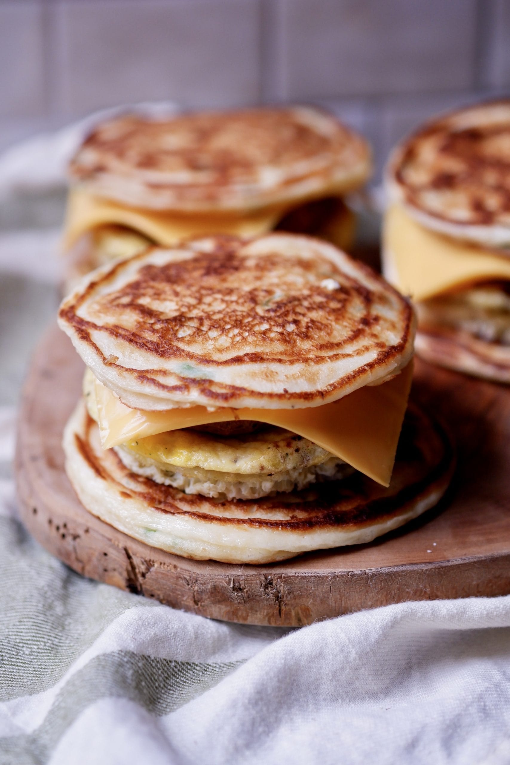 Scallion Pancake Breakfast Sandwiches Food By The Gram