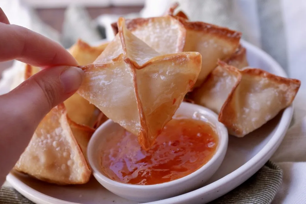air fryer crab rangoon