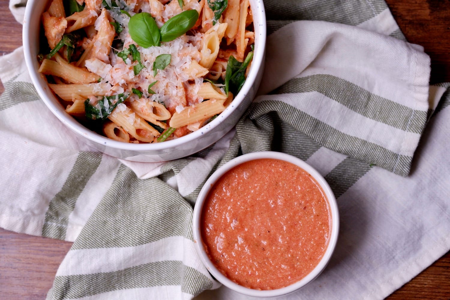 Cottage Cheese Pasta Sauce Food By The Gram
