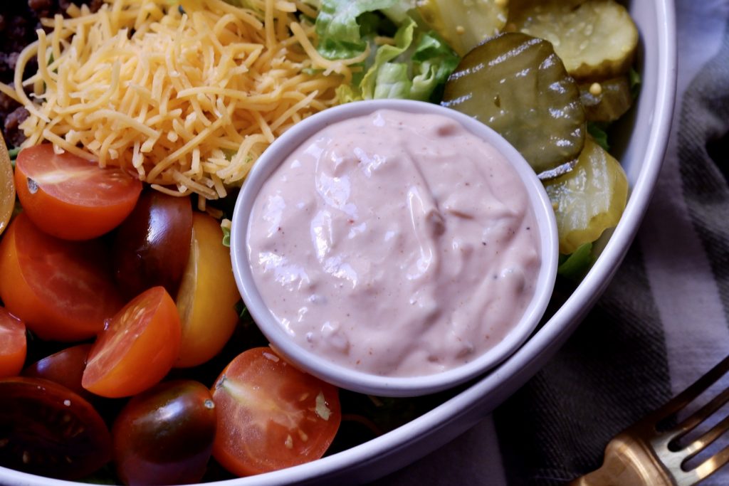 healthy burger bowls