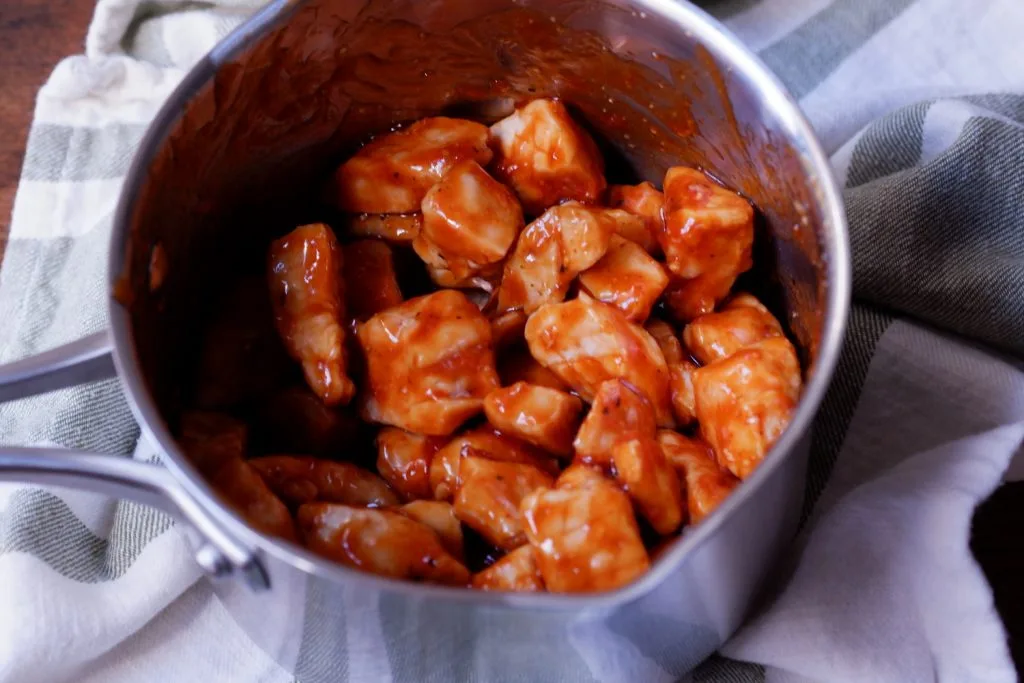sweet sriracha chicken