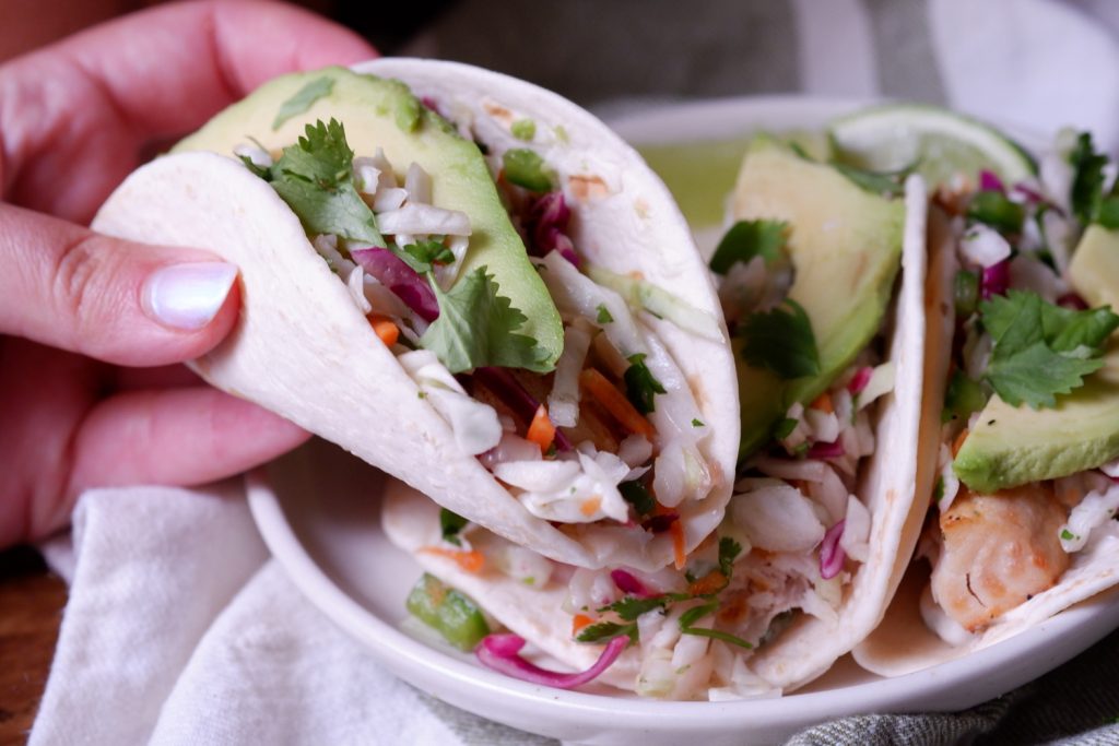 healthy fish tacos