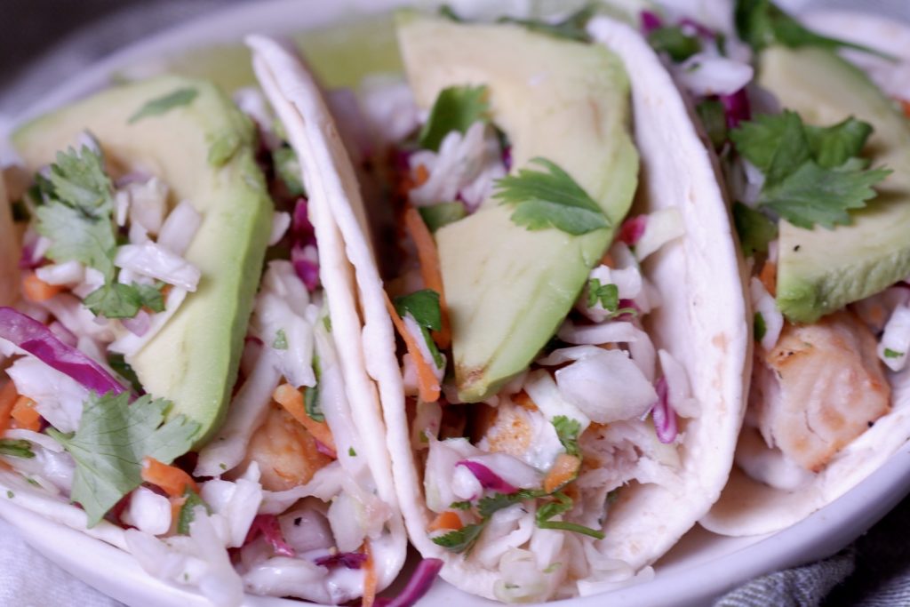 healthy fish tacos