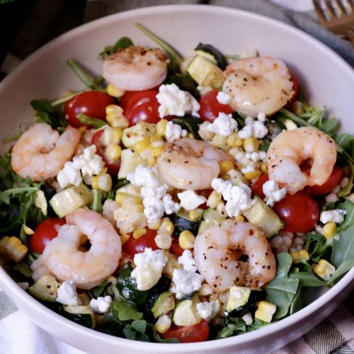 zucchini corn salad