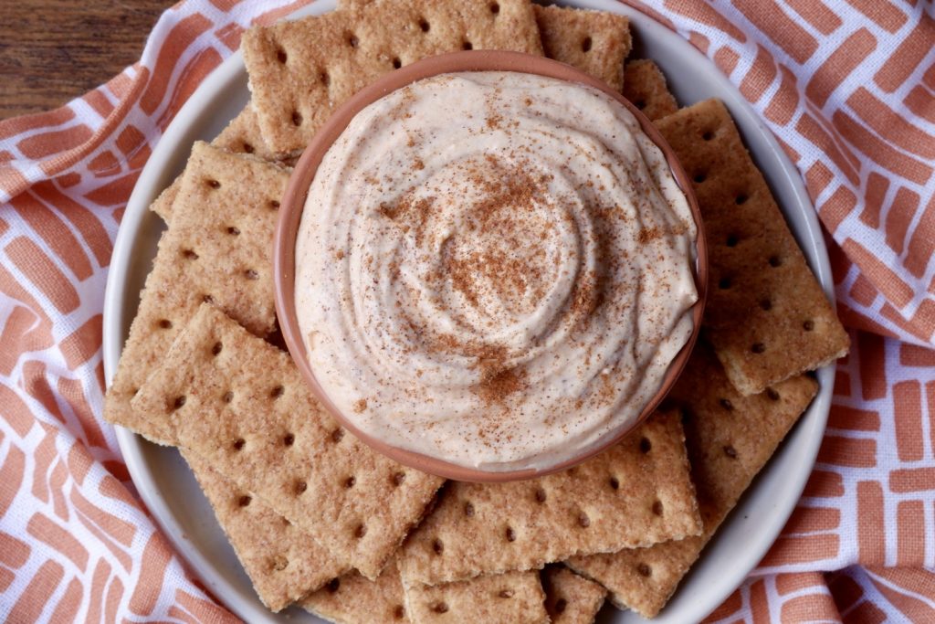 creamy pumpkin pie dip