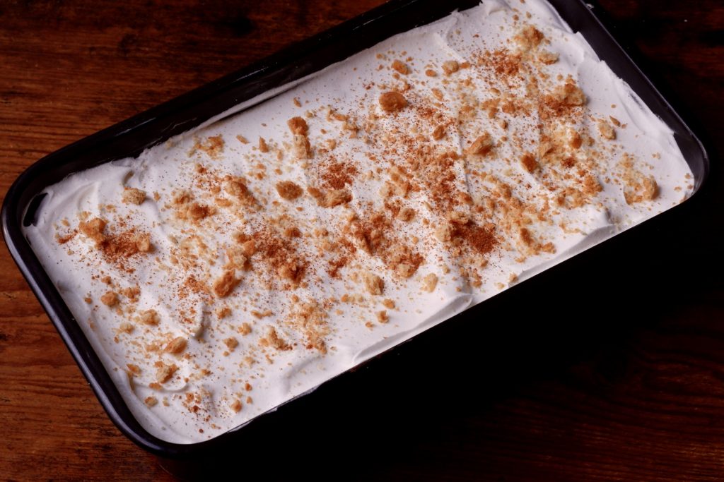 pumpkin spice icebox cake