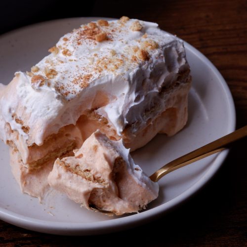 pumpkin spice icebox cake