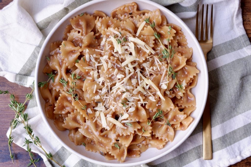 French Onion Pasta