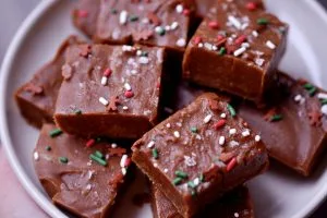 gingerbread freezer fudge
