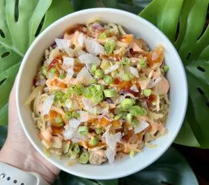 spring roll bowl