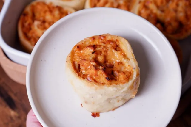bbq chicken pinwheels