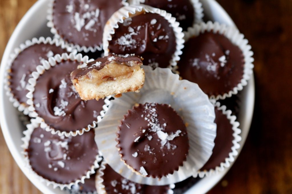 healthy twix bites