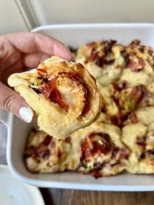 italian pizza pinwheels
