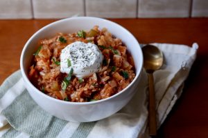 unstuffed cabbage skillet