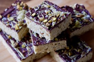 dubai chocolate rice krispies