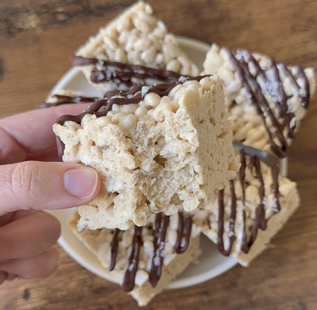 brown butter rice krispie treats
