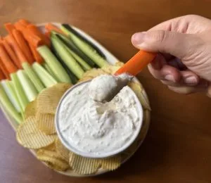 high protein french onion dip