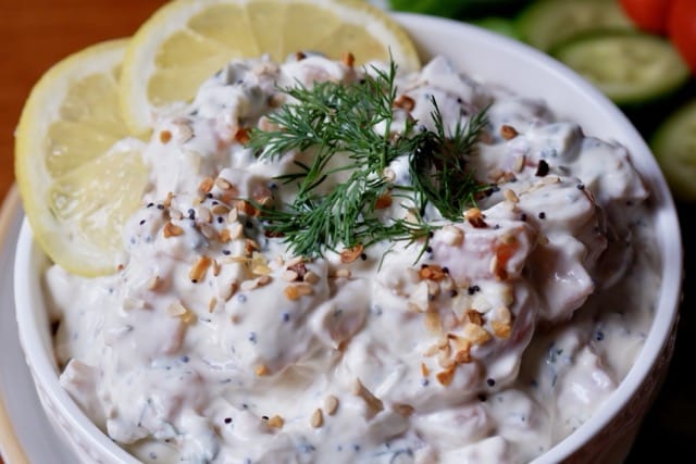 creamy smoked salmon dip