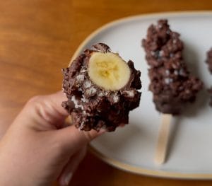 banana crunch pops