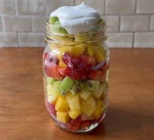 tropical fruit cup