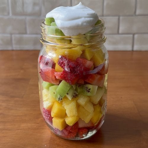 tropical fruit cup