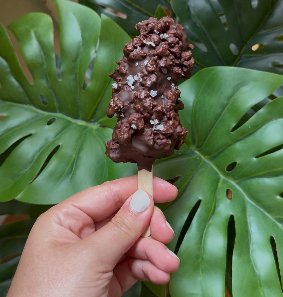 banana crunch pops