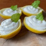 light lemon cottage cheese mousse