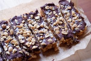peanut butter crunch bars