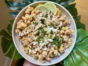 street corn pasta salad