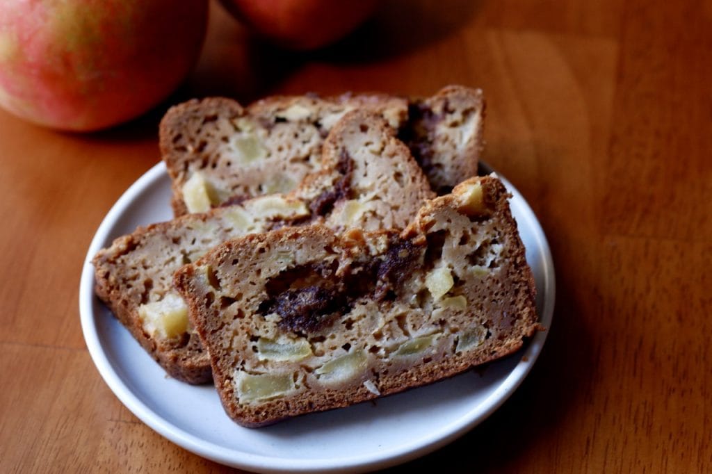 Healthy Cinnamon Apple Bread