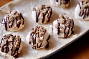 Pumpkin Spice Ice Cream Bites