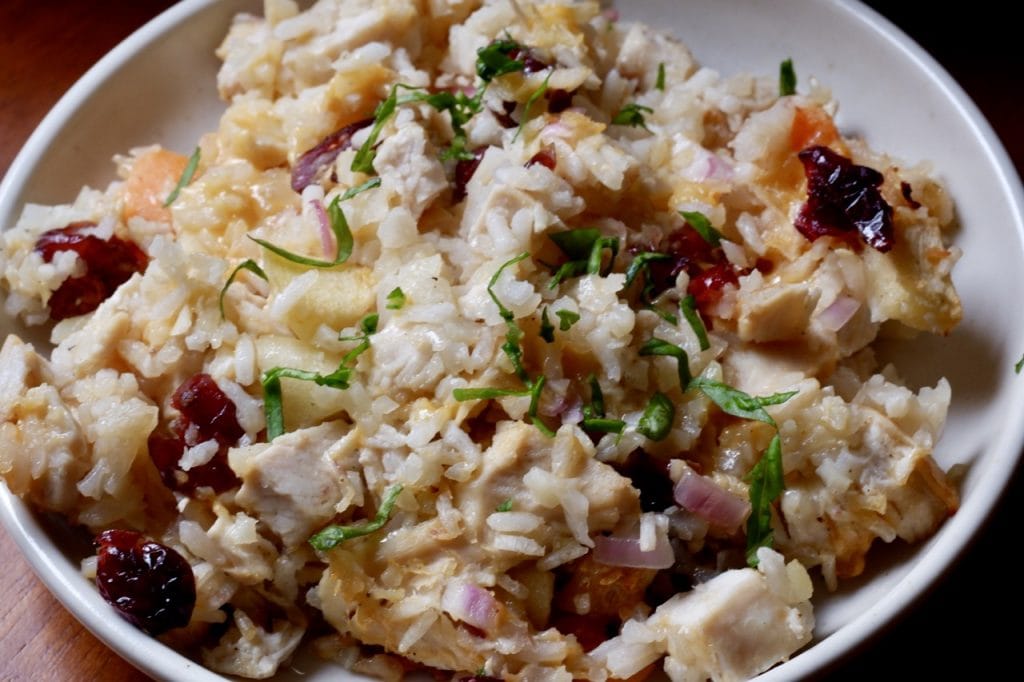 Harvest Chicken Rice Bake