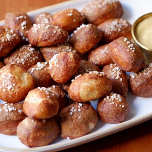 healthy air fryer pretzel bites