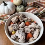 pumpkin spice rice cake muddy buddies