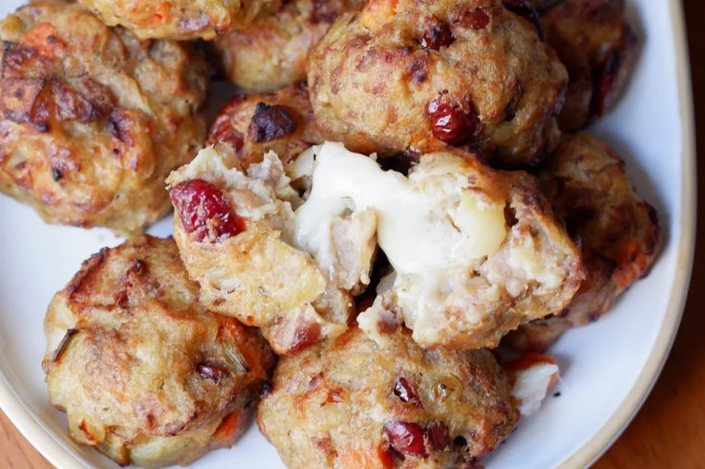 leftover thanksgiving stuffing balls