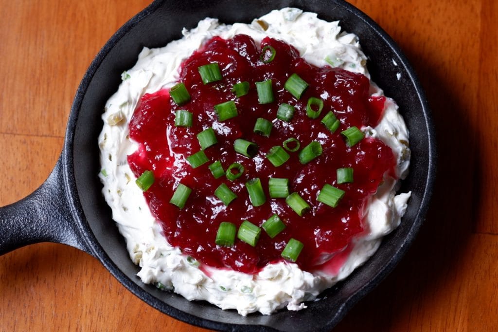 Cranberry Jalapeno Cream Cheese Dip
