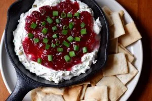 Cranberry Jalapeno Cream Cheese Dip