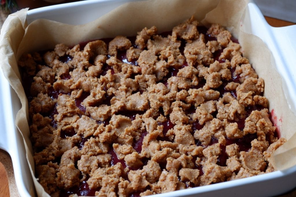 cranberry orange bars