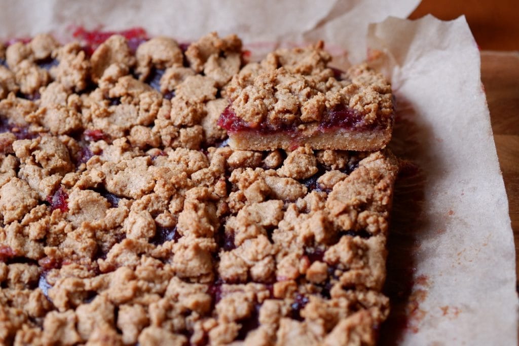 cranberry orange bars